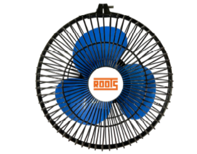 FBLS8A Coach Fan 8inches with switch-BLDC -12V	